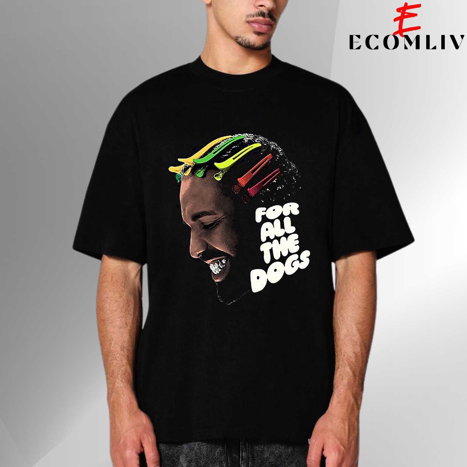 For All The Dogs T-Shirt, Drake Album Merch, Rap Fan Essential